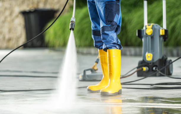 Pressure Washing Brick in Cambria, IL